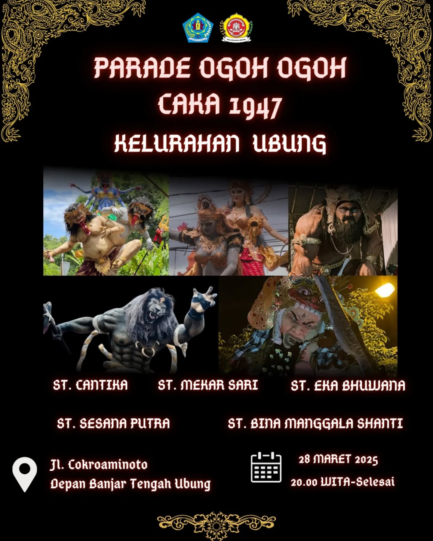 PARADE OGOH OGOH KELURAHAN UBUNG 2025